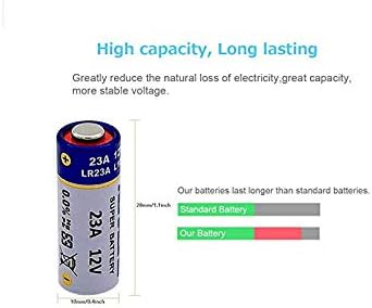 23A A23 12V Alkaline Battery, 10-Count