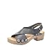 Produktbild Rieker Damen Rieker dames sandaal Geschlossene Sandalen, Black V6888 00, 41 EU