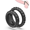 Anelli in silicone durevoli Uomo ritardato doppio anello Pratica Props Accessori