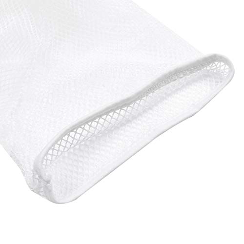 Chictry Men's See Through Fishnet Mesh Clubwear Short Sleeve T-Shirt Sport Tank Undershirt White X-Large #TOP5