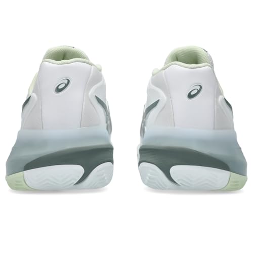 ASICS Gel-Resolution X Clay damskie sneakers, 35,5 EU, Biały Pomnik Niebieski, 35.5 EU