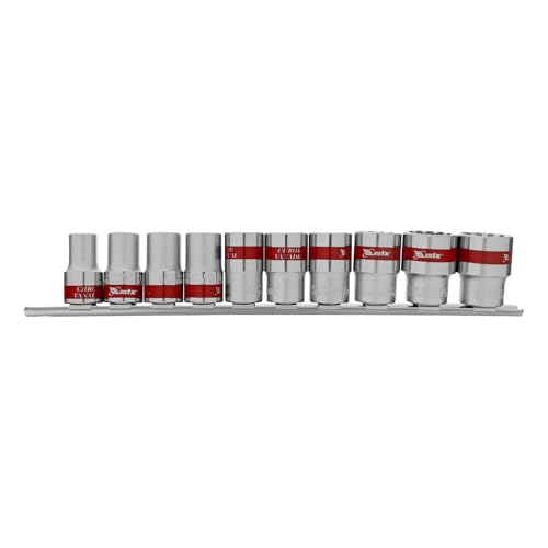 Mtx Jogo De Soquetes Spline 10-22 Mm Crv Encaixe 1/2//Mtx