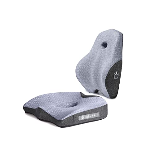 Oreiller lombaire XMING avec coussin de dossier ergonomique pour assise prolongée