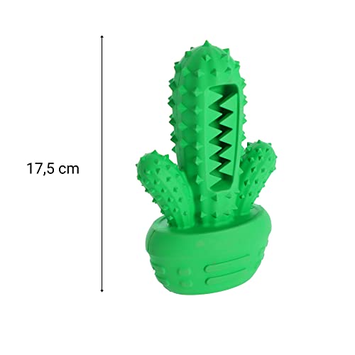 Dingo Hundespielzeug aus Hart Gummi TPR Kaktus 17,5 cm 17313