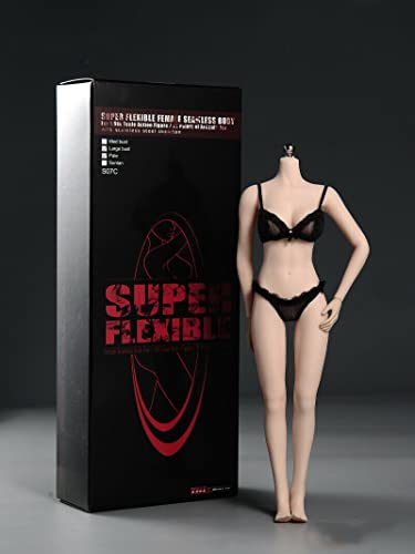Corps en silicone 1/6 super flexible S07 avec squelette en métal pour figurine réaliste