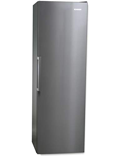 Frigorífico 1 puerta cooler Rommer FL 186 NF++ Look Inox, No Frost