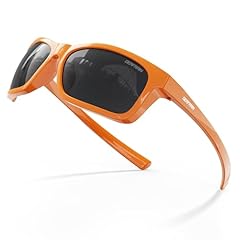 Gloss Orange Frame | Black Lens