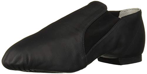 Bloch Dance Women's Elasta Bootie Leather and Elastic Split Sole Jazz Shoe, Black, 9.5 by Bloch - Used condition - CA$31.97