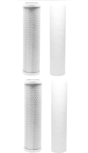 CFS – Replacement Water Filter Kit Includes Sediment & Carbon Cartridge Compatible with 10