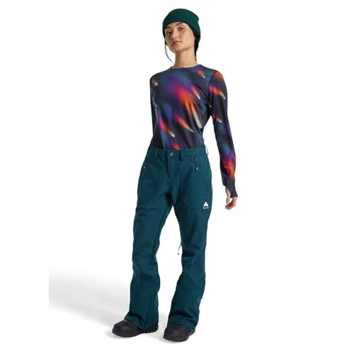 Pantalon de ski Burton Vida Stretch femme vert emerald snow imperméable