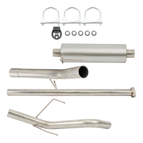 Torchbeam Exhaust Stainless Steel Exhaust System Kit compatible with 2005-2009 2011-2015 Tacoma 4.0L