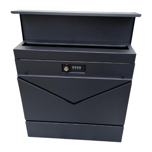 PNAJFUEL Password Lock Mailbox Letter Box Creative Elefashmultifunctional Drop Box