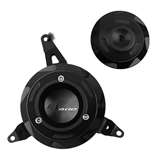 Garde curseur antichute Kawasaki Ninja 400 noir bouclier moteur compact