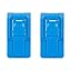 Blue Push Button Latches