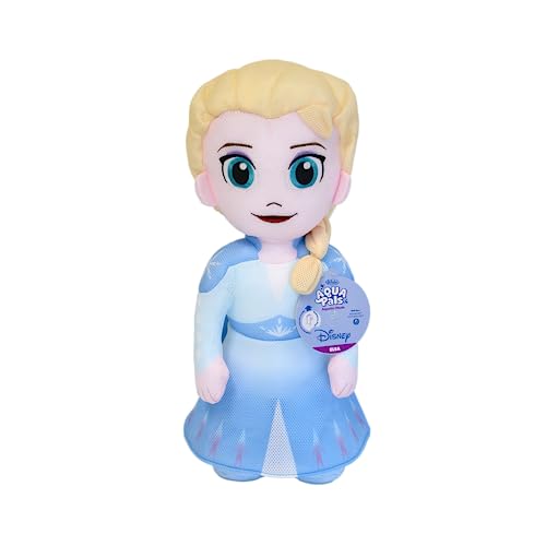 WAHU Aqua Pals Disney Classic Elsa Plush Water Toy for Kids Ages 2+, Fast-Drying Waterproof Plush Doll Toy for Pool and Bathtub, Large, Blue/White,...