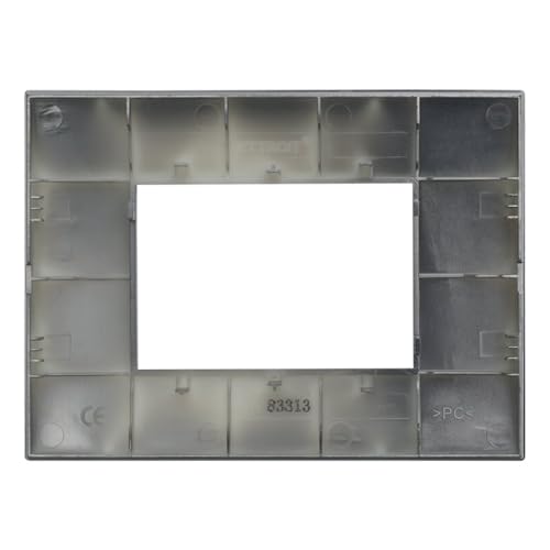 Plaque 3 modules Vimar Arke pas cher lot de 5 plaques technopolymère