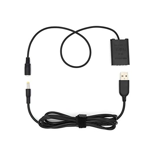 NP-BX1 USB strömadapter dummy-batteri, DK-X1 DC kopplare kameraladdarsats kompatibel med Sony Cybershot DSC-RX1 RX1R RX100 II RX100 III RX100 IV M2 M3 M4 digitalkameror