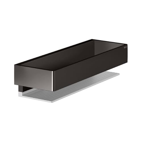 Keuco EDITION 11 Duschablage, abnehmbar, 11158350000, Farbe: Titanschwarz gebürstet