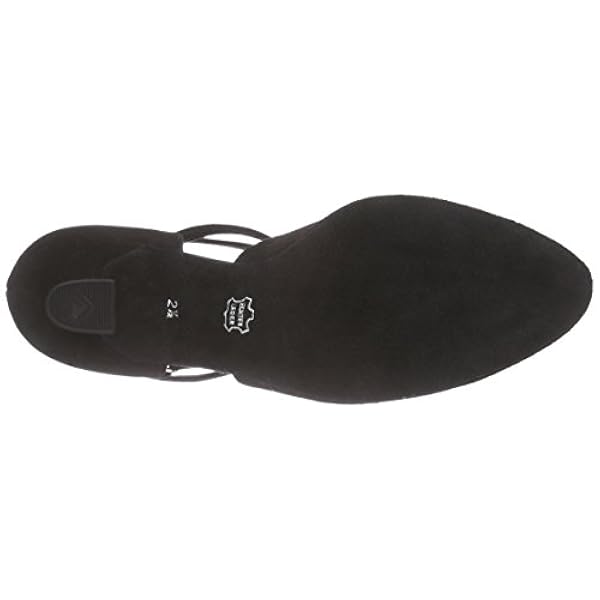 Diamant Donne Scarpe da Ballo 058-068-001 - Pelle Scamosciata (Velour) - 5 cm Latino - Made in Germany
