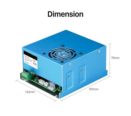 Alimentation CO2 40W M40WT-B pour corriger les pertes de puissance laser