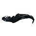 CarPartsDepot, Left (Driver Side) Front Fender Liner Inner Panel Splash Shield Black Replacement, 378-44383-11 TO1248123 5387602110