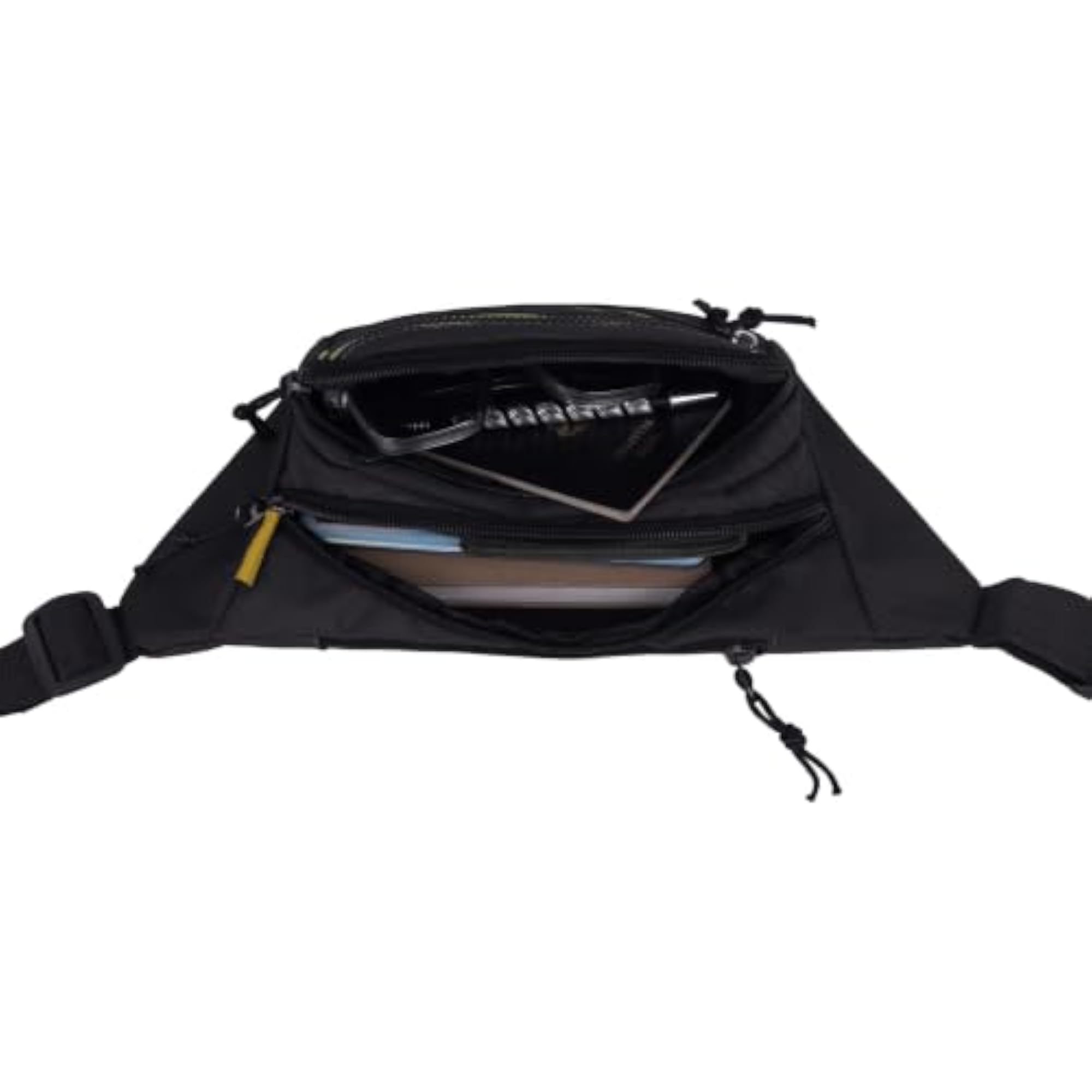 Men's Compact Crossbody Sling Bag, Water-Resistant Design