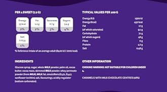 Eclairs Chocolate Bag Imported from the UK, England 130g ( 4.58 Ounce)