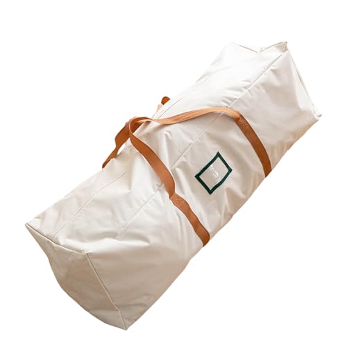 mioosho Christmas Tree Storage Bag Oxford Fabric Seasonal Supplies Large Capacity with Double Zippers and Handles for Home Use