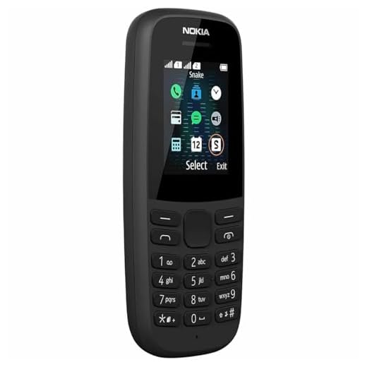 Nokia 105 Dual SIM (2019) Noir débloqué