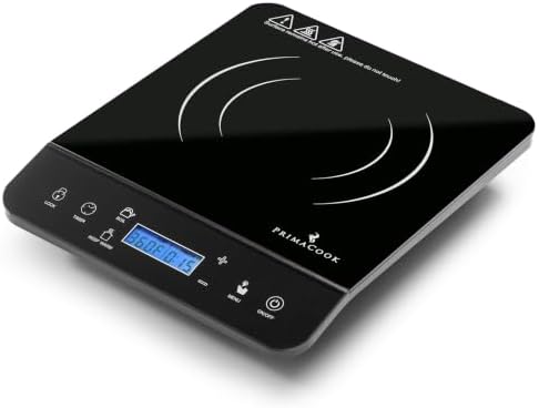 1800W Portable Induction Cooktop, Single Burner, Countertop, RV |...