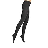 ITEM m6 - COSY WINTER TIGHTS DAMEN | schwarz | L | L2 | Blickdichte Strumpfhose im 100 DEN Look mit Kompression
