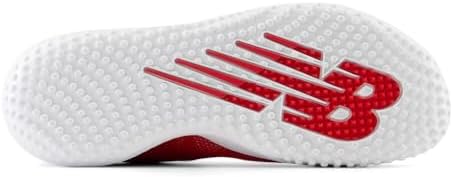 New Balance Unisex FuelCell 4040 V7 Turf Trainer Baseball Shoe, Team Red/Optic White, 6.5 US Men | Image 4
