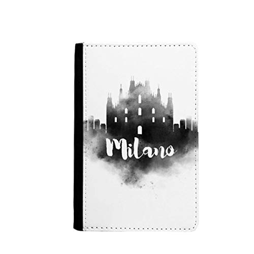 Portefeuille de voyage passeport Milano Italie contre l'usure des papiers