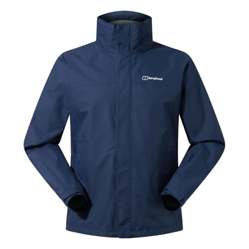 Berghaus Men's RG Alpha 2.0 Waterproof Shell Jacket, Extra Breathable, Durable, Lightweight Coat Dusk L