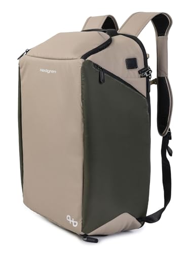 Sac à dos ordinateur 15,6 pouces Hedgren Turtle beige éco rfid - 2