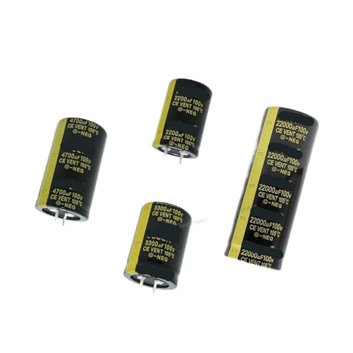 Condensateur électrolytique 100v contre les grésillements audio résout les pannes de tension 3300uf