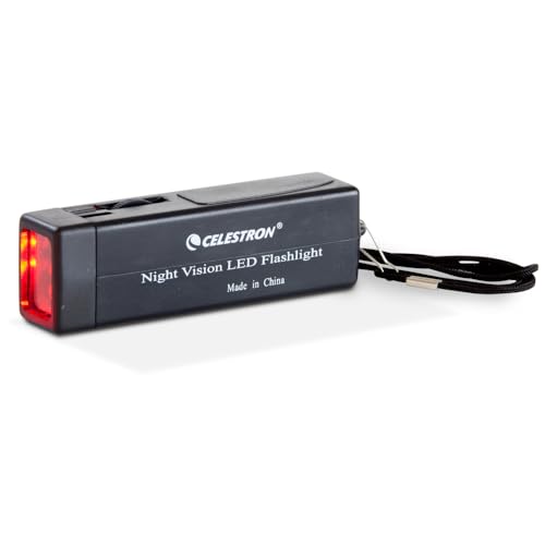 Celestron Astro Night Vision Flashlight, Black