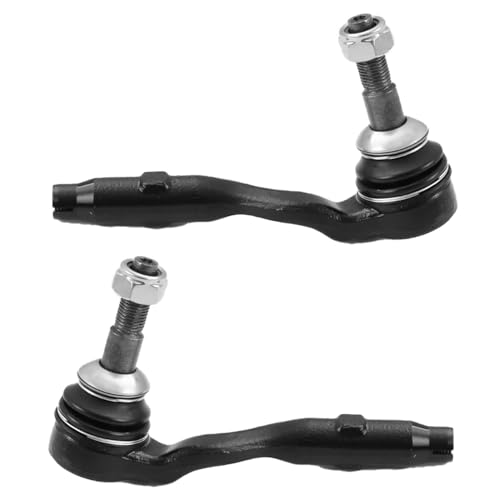 Image of Detroit Axle - RWD Control Arms Kit for BMW 528i 535i 535d 550i, 640i 650i Gran Coupe Activehybrid 5, 2 Lower Rearward Control Arms with Ball Joint 2 Outer Tie Rod Ends Replacement