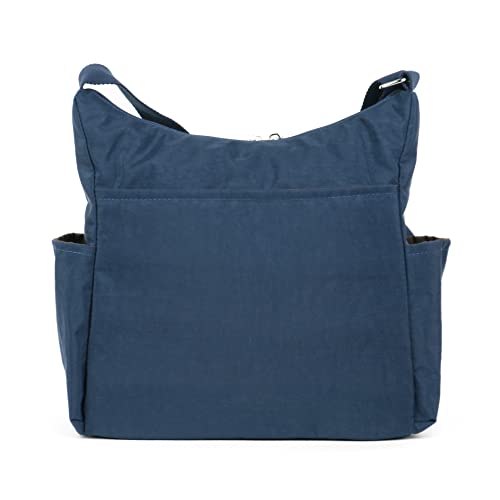 MHCNLL Anti Theft Crossbody Purse RFID Women Nylon Waterproof Lightweight Shoulder Bag3