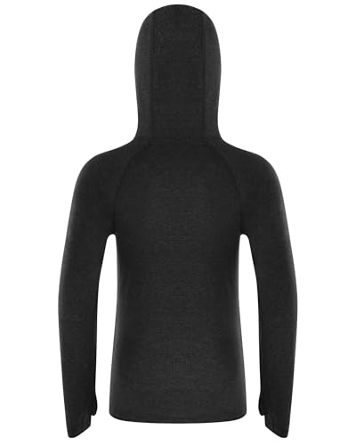 Image of Roadbox Boys Rash Guard UPF 50+ Sun Hoodie Kids Fishing Shirt Long Sleeve