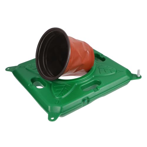 TOBBOMEY Isola Galleggiante per Piante Acquaponiche con Fioriere Idroponiche Resistenti e Leggere per Laghetti e Decorazioni Giardino Esterno Facile da Installare e Stabile in Acqua