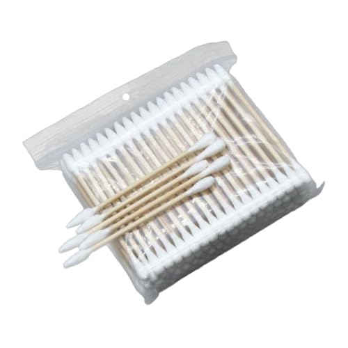 HAMPPLIES Lot De 400 Multifonctions Double Pointe Pointus Et Ronds, De Maquillage Pour Nettoyage Visage, Bébé Et Soins Précis