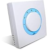 salus raumthermostat htrs230 digital Einfache Bedienung Salus RT200 Elektronischer Raumthermostat 230V mit Drehregler, Weiß