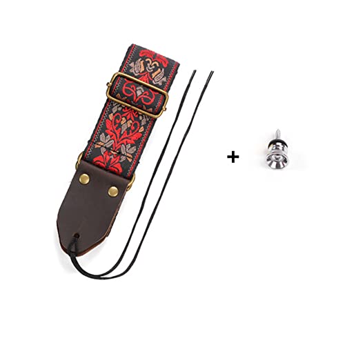 CuisinSmart Sangles de guitare à motif brodé – Longueur réglable – Pour guitare acoustique, basse, instrument de musique - Les Beatles, Paul McCartney, John Lennon, RIngo Starr, George Harrison CuisinSmart Sangles de guitare à motif brodé - Longueur réglable - Pour guitare acoustique, basse, instrument de musique – Image 7