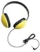 Califone 2800-YL Listening First Stereo Headphones, Yellow