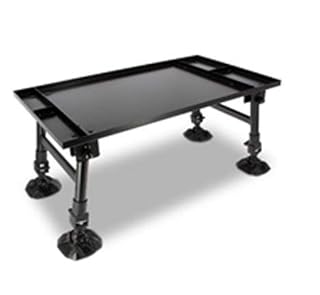 New Carp & Bait Fishing Tackle XL Session Bivvy Table With Adjustable Legs