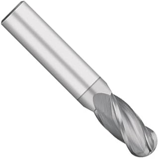 Kodiak Cutting Tools KODIAK165031 USA Made Solid Carbide End Mill, TiCN Coated, 4 Flute, 1/2