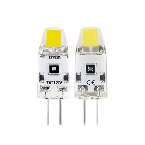 ICXLPMC �����Ɩ� 20��/���b�g G4 LED�����v�`�b�v 0705 COB 3W DC12V �����V���J�Q��LED����(�T�C�Y:�N�[���z���C�g)