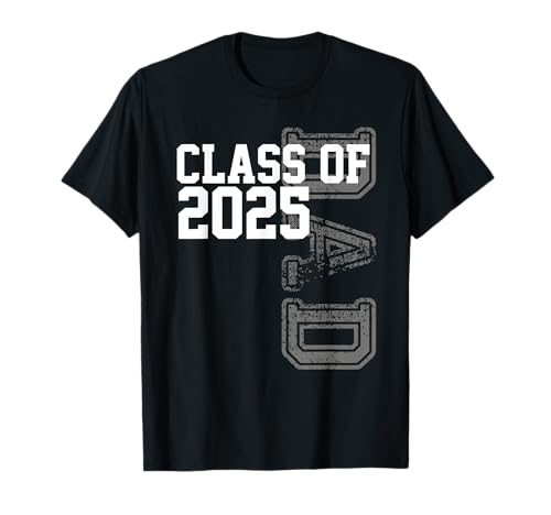 Senior 2025 Class Diplômé Proud Dad Class of 2025 T-Shirt