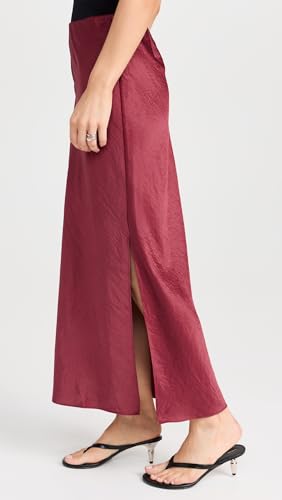 Madewell Women's Solana Pull On Slip Maxi Skirt4